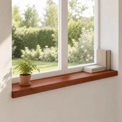 vidaXL Raamkozijnen 2 st Bruin 70 x 15 x 2 cm Massief beukenhout