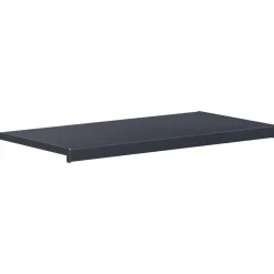 vidaXL Raamsokkel Antraciet met houten nerf 60 x 45 x 4,5 cm PVC