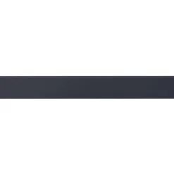 vidaXL Raamsokkel Antraciet met houten nerf 60 x 15 x 4,5 cm PVC