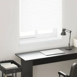 vidaXL Raamsokkel Wit 60 x 25 x 4,5 cm PVC
