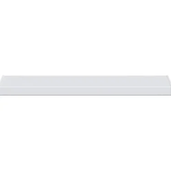 vidaXL Raamsokkel Wit 60 x 30 x 4,5 cm PVC