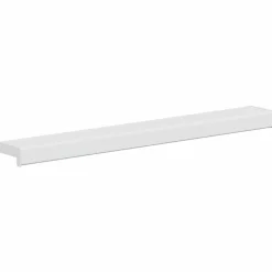 vidaXL Raamsokkel Wit 60 x 10 x 4,5 cm PVC