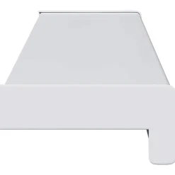 vidaXL Raamsokkel Wit 60 x 10 x 4,5 cm PVC