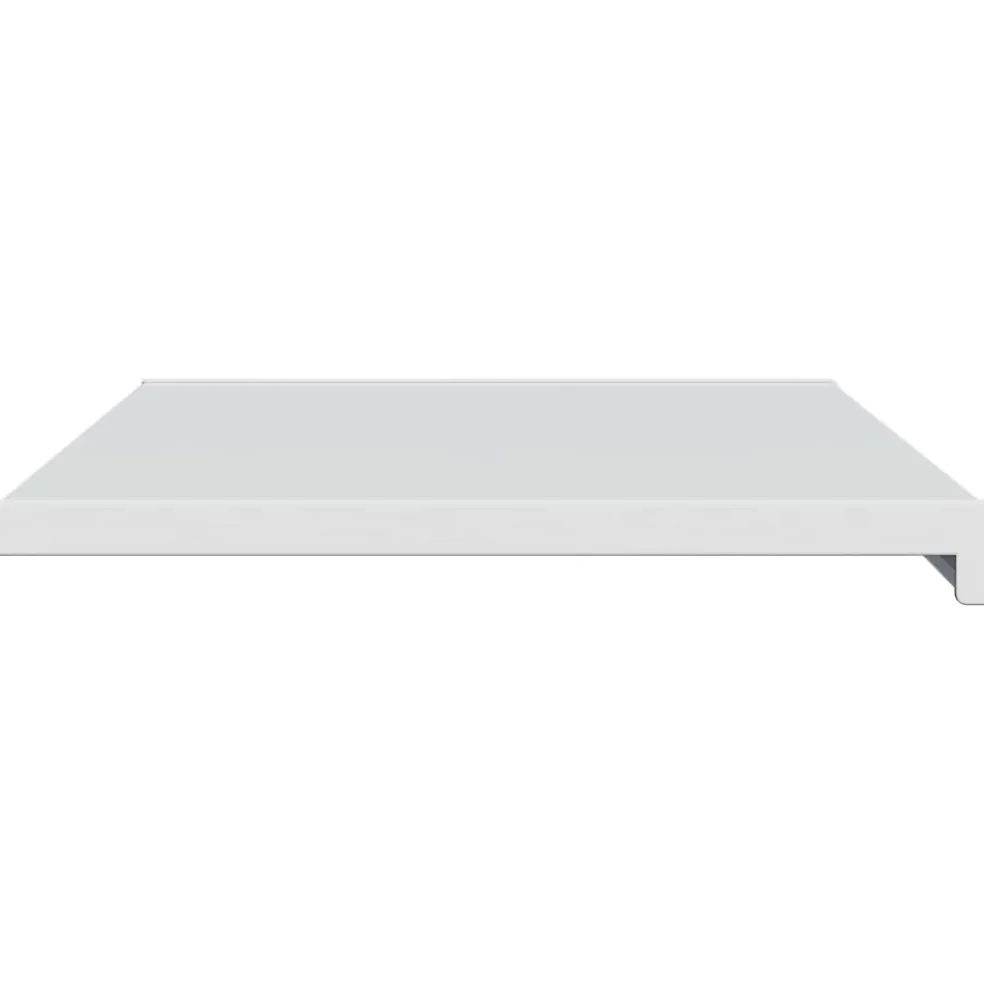 vidaXL Raamsokkel Wit 60 x 45 x 4,5 cm PVC