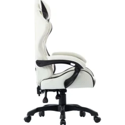 vidaXL Racestoel kunstleer zwart