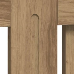 vidaXL Radiatorafdekking Artisanaal eiken 78 x 19 x 81,5 cm