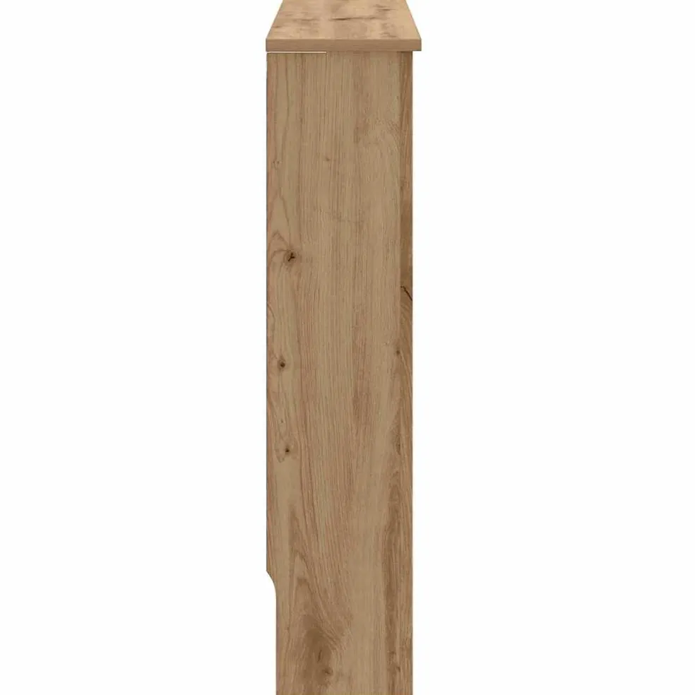 vidaXL Radiatorafdekking Artisanaal eiken 78 x 19 x 81,5 cm