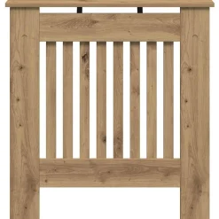 vidaXL Radiatorafdekking Artisanaal eiken 78 x 19 x 81,5 cm