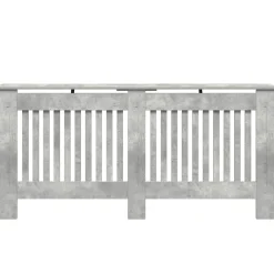 vidaXL Radiatorafdekking Betongrijs 172 x 19 x 81,5 cm Bewerkt hout