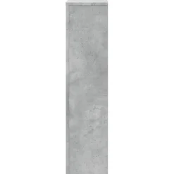 vidaXL Radiatorafdekking Betongrijs 78 x 20 x 82 cm Bewerkt hout