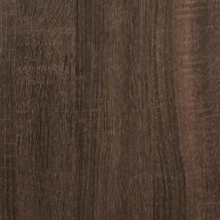 vidaXL Radiatorafdekking Bruin eiken Bewerkt hout