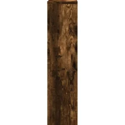 vidaXL Radiatorafdekking Gerookt eiken 78 x 20 x 82 cm Bewerkt hout