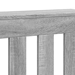 vidaXL Radiatorafdekking Grijs Sonoma 78 x 20 x 82 cm Bewerkt hout