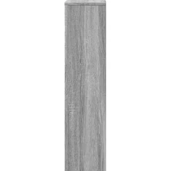vidaXL Radiatorafdekking Grijs Sonoma 78 x 20 x 82 cm Bewerkt hout