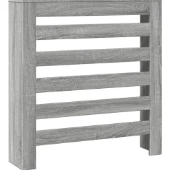 vidaXL Radiatorafdekking Grijs Sonoma 78 x 20 x 82 cm Bewerkt hout