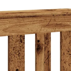 vidaXL Radiatorafdekking Oud hout 78 x 20 x 82 cm Bewerkt hout