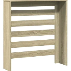 vidaXL Radiatorafdekking Sonoma Eiken 78 x 20 x 82 cm Bewerkt hout