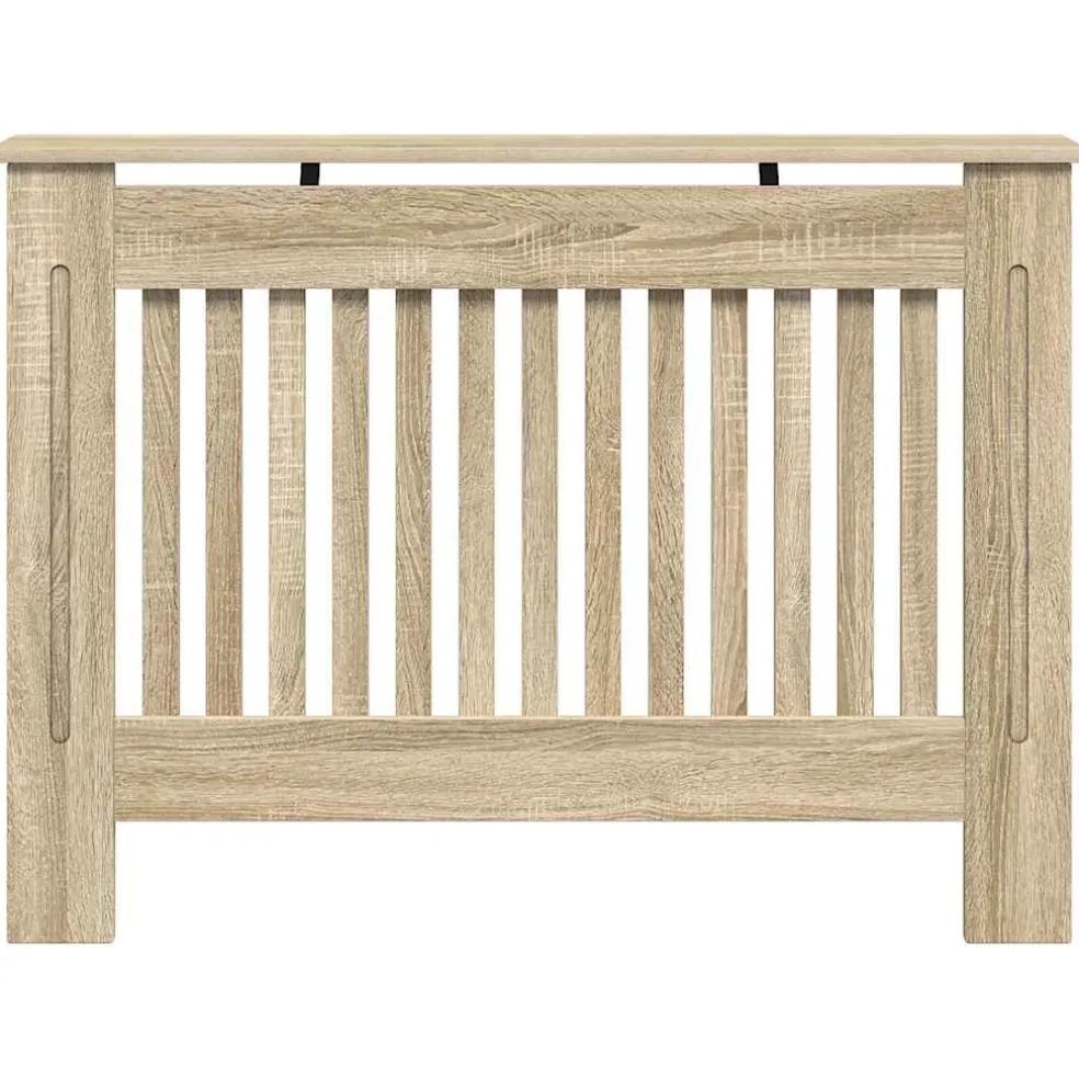 vidaXL Radiatorombouw 112x19x81,5 cm bewerkt hout