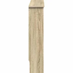 vidaXL Radiatorombouw 112x19x81,5 cm bewerkt hout