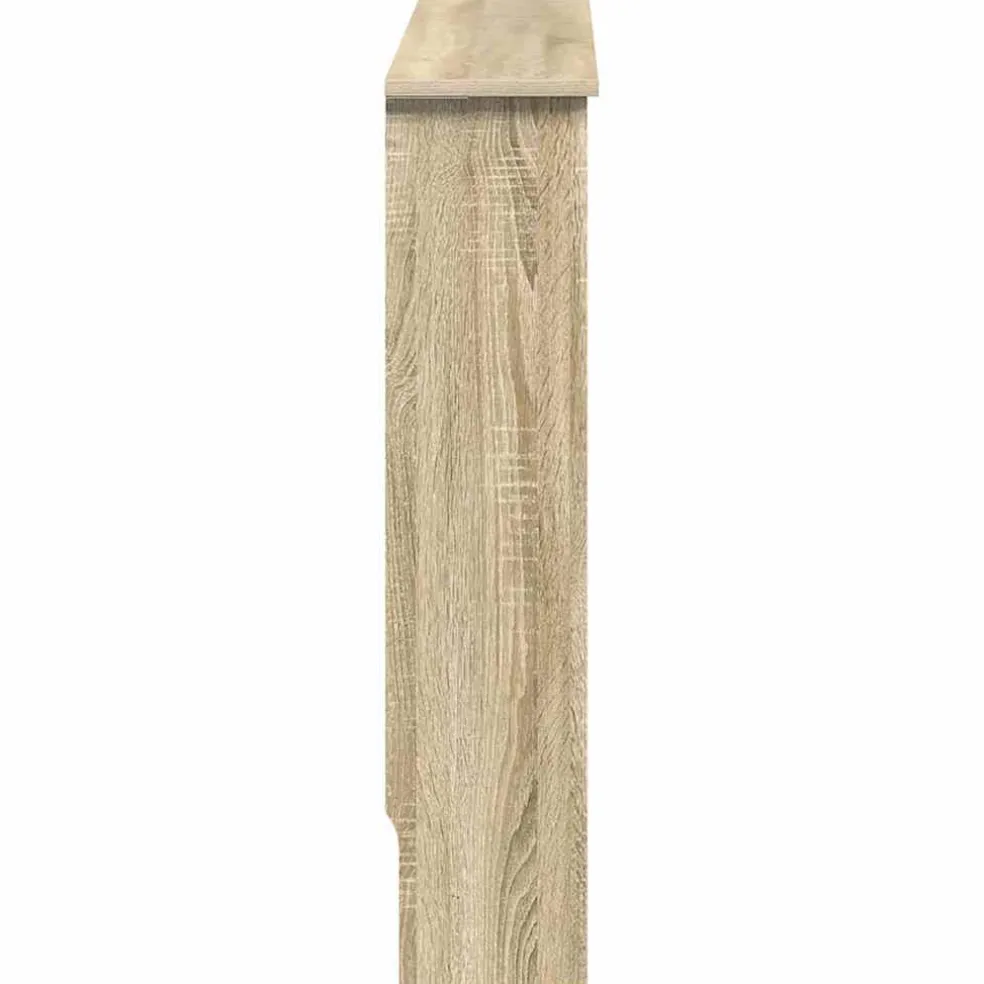 vidaXL Radiatorombouw 112x19x81,5 cm bewerkt hout