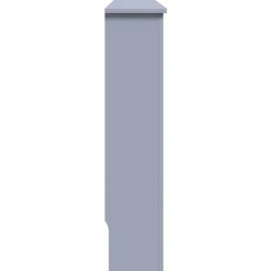 vidaXL Radiatorombouw 112x19x81,5 cm MDF antraciet