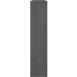 vidaXL Radiatorombouw 169x19x84 cm massief grenenhout grijs