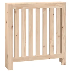 vidaXL Radiatorombouw 79,5x19x84 cm massief grenenhout