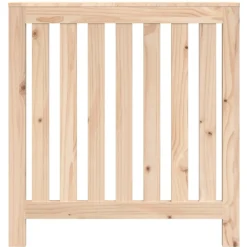 vidaXL Radiatorombouw 79,5x19x84 cm massief grenenhout