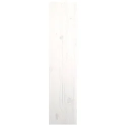 vidaXL Radiatorombouw 79,5x19x84 cm massief grenenhout wit