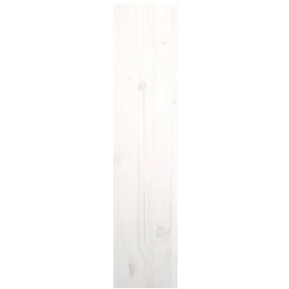 vidaXL Radiatorombouw 79,5x19x84 cm massief grenenhout wit