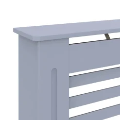vidaXL Radiatorombouw 152x19x81,5 cm MDF antraciet