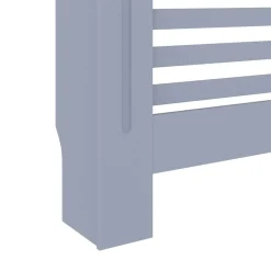 vidaXL Radiatorombouw 152x19x81,5 cm MDF antraciet