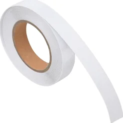 vidaXL Reflecterende tape 2,5 cm x 20 m PVC wit