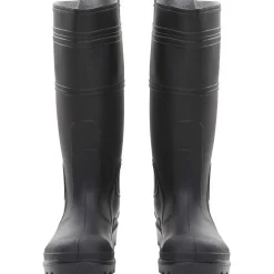 vidaXL Regenlaarzen maat 38 PVC zwart