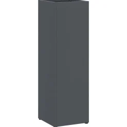 vidaXL Regen paraplu standaard Antraciet 15,5 x 15,5 x 49 cm Staal