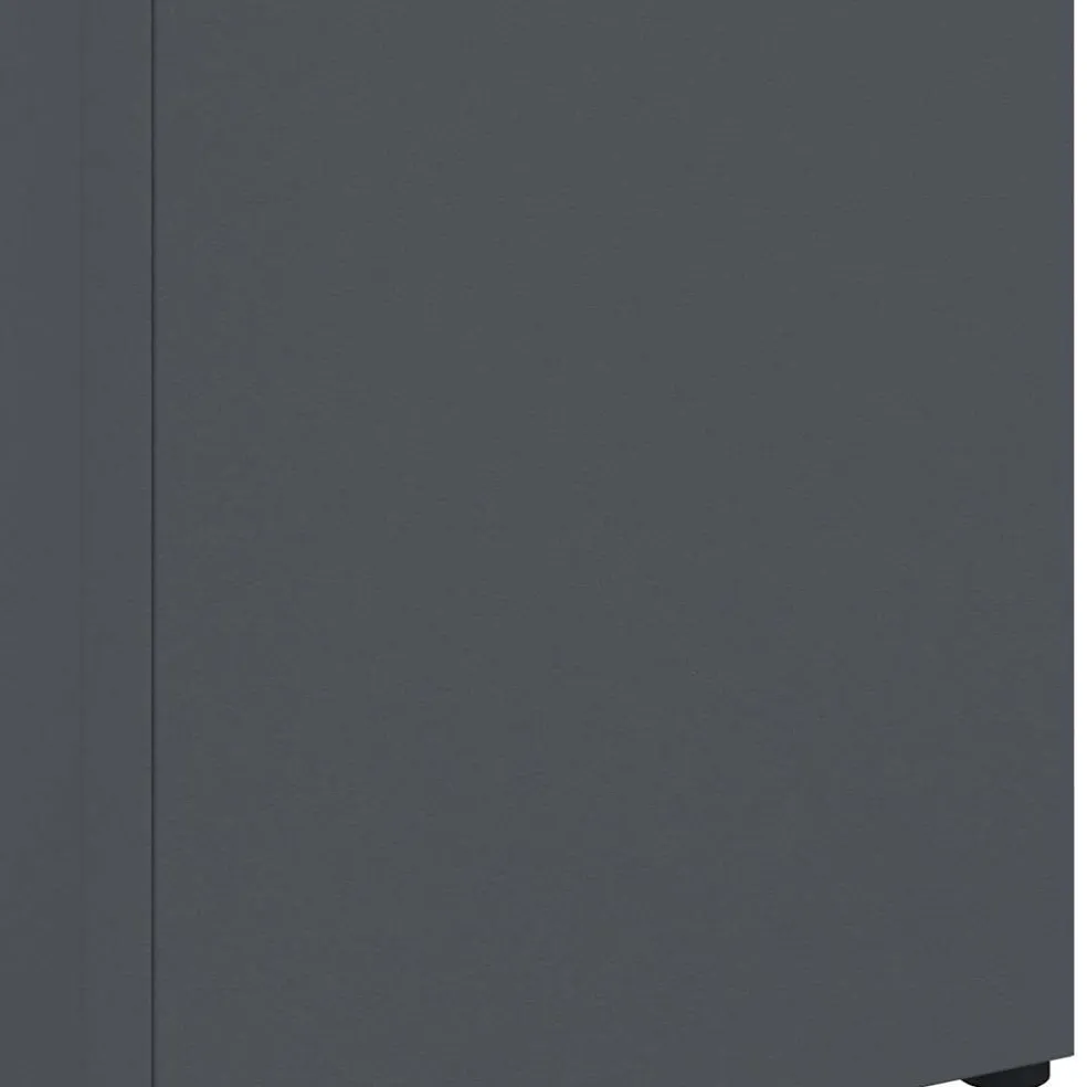 vidaXL Regen paraplu standaard Antraciet 15,5 x 15,5 x 49 cm Staal