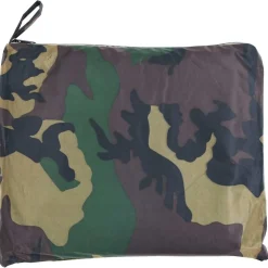 vidaXL Regenponcho voor kamperen/wandelen leger waterdicht camouflage