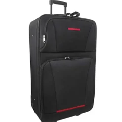 vidaXL Reisbagage set zwart 5-delig