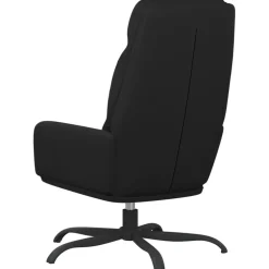 vidaXL Relaxstoel kunstleer zwart