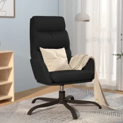 vidaXL Relaxstoel kunstleer zwart