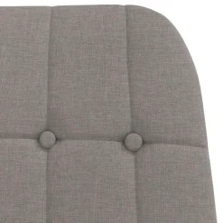 vidaXL Relaxstoel stof taupe