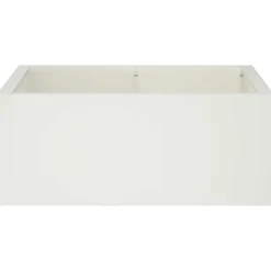 vidaXL Retentiewall 4 st 100 x 100 x 30 cm Staal Wit