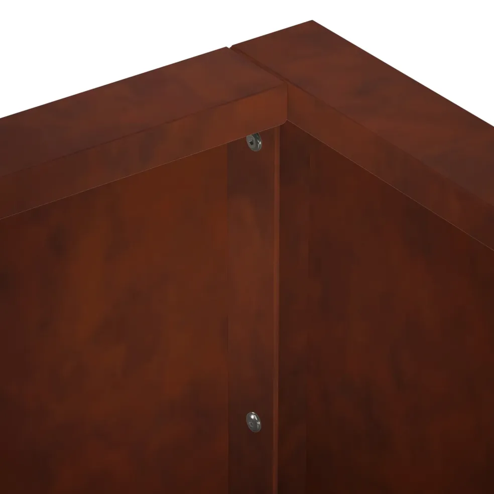 vidaXL Retentiewall 4 st 100 x 100 x 40 cm weervast staal Roestkleurig