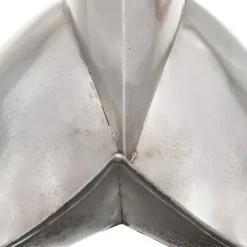 vidaXL Ridderhelm middeleeuws replica LARP staal zilverkleurig