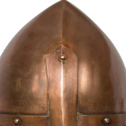 vidaXL Ridderhelm middeleeuws replica LARP staal koperkleurig