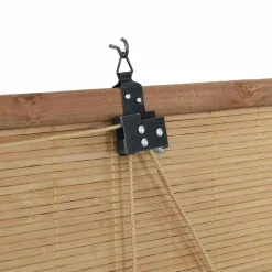 vidaXL Rolgordijn Bruin 60 x 160 cm Bamboe