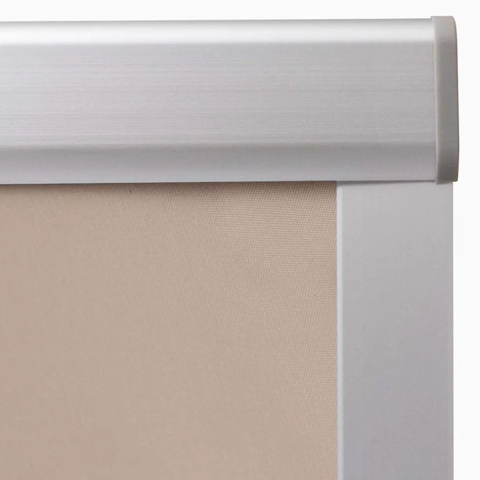 vidaXL Rolgordijn verduisterend beige FK06 GGL en GGU