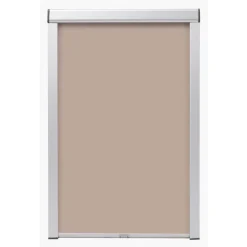 vidaXL Rolgordijn verduisterend beige FK06 GGL en GGU