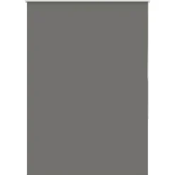 vidaXL Rolgordijn verduisterend 105x130 cm stofbreedte 100,7 cm grijs