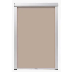 vidaXL Rolgordijn verduisterend beige SK08 GGL en GGU
